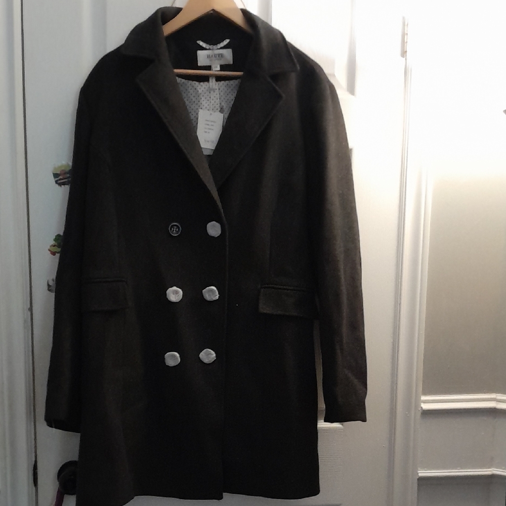 NWT Black Pea Coat (For Cold Weather)